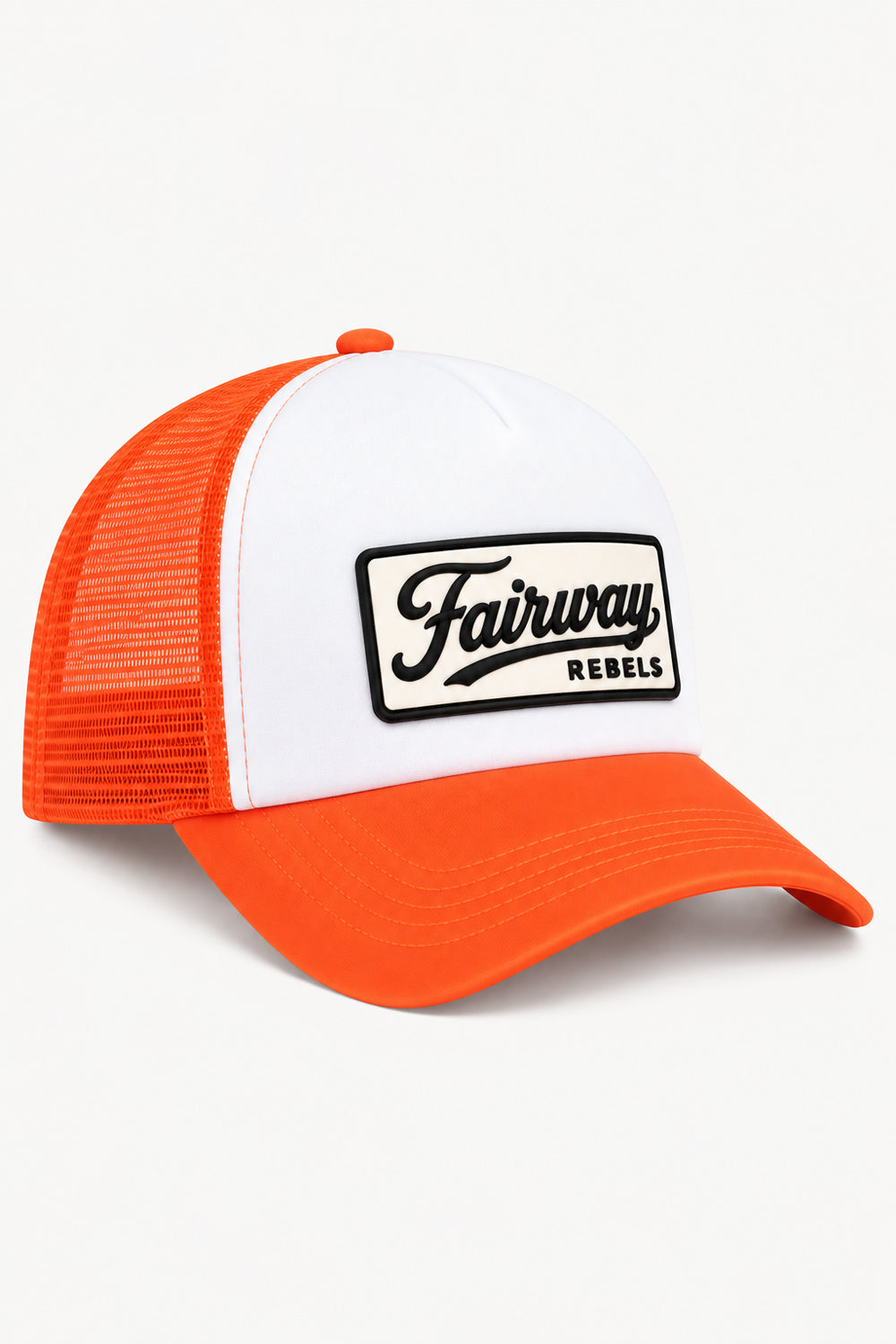 Casquette Golf Enfant Orange Trucker