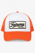Casquette Golf Enfant Orange Trucker