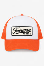 Casquette Golf Enfant Orange Trucker