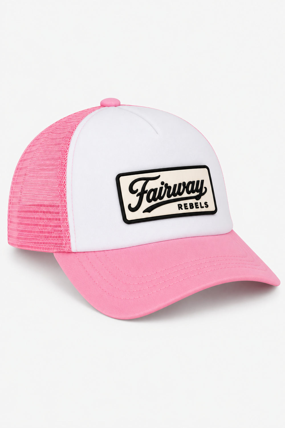 Casquette Golf Enfant Rose Trucker