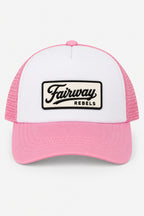 Casquette Golf Enfant Rose Trucker
