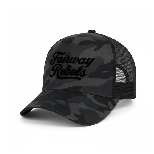 Casquette Golf Army Noir - Fairway Rebels