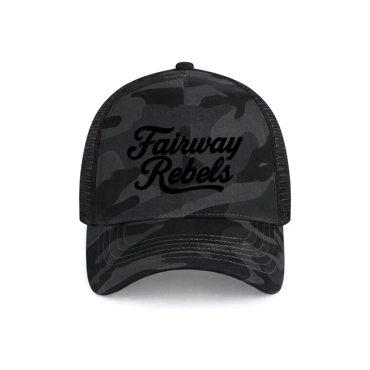 Black Golf Army Cap