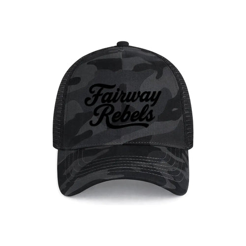Casquette Golf Army Noir - Fairway Rebels