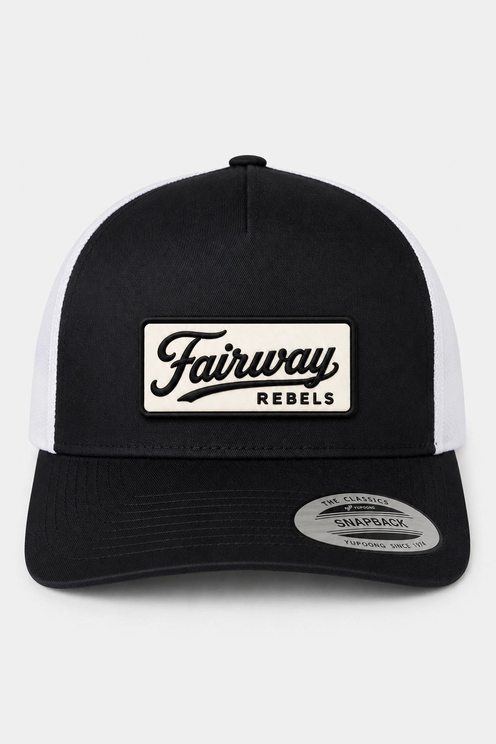 Casquette Noir "Rétro "