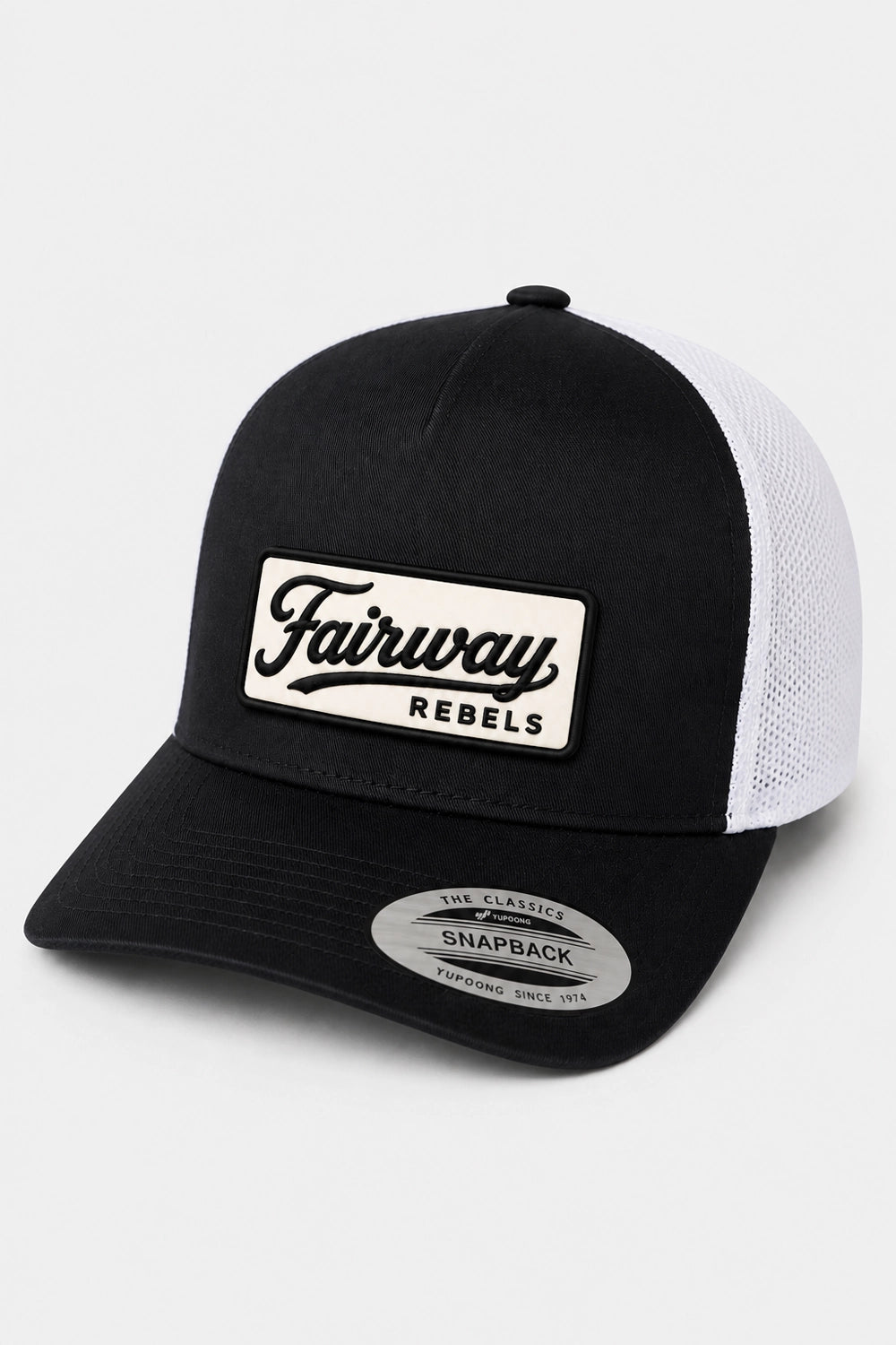 Casquette Noir "Rétro "