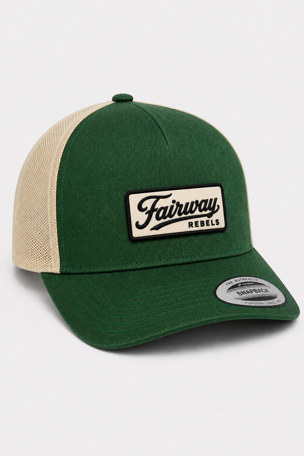 Casquette Verte "Rétro "