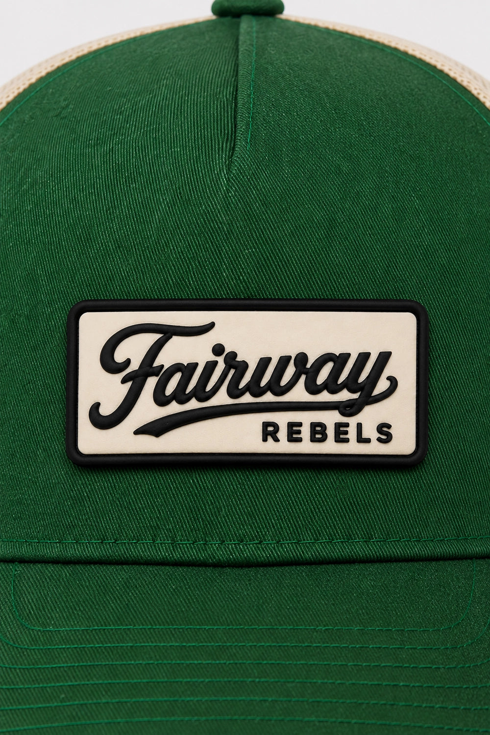 Casquette Verte "Rétro "