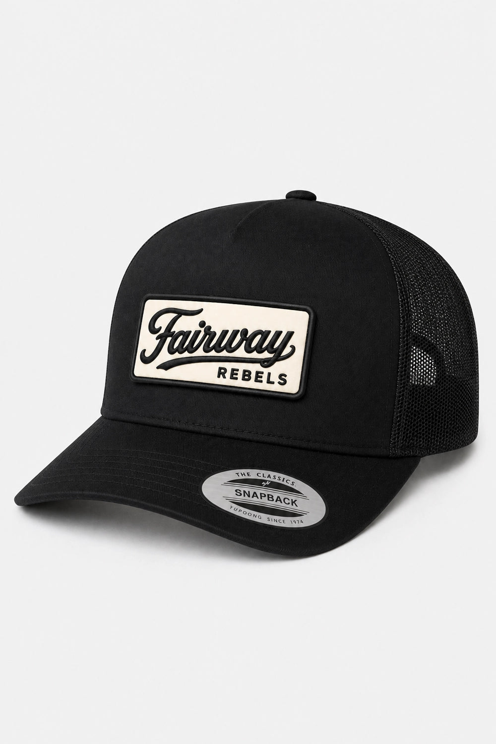 Casquette Noir "Trucker "
