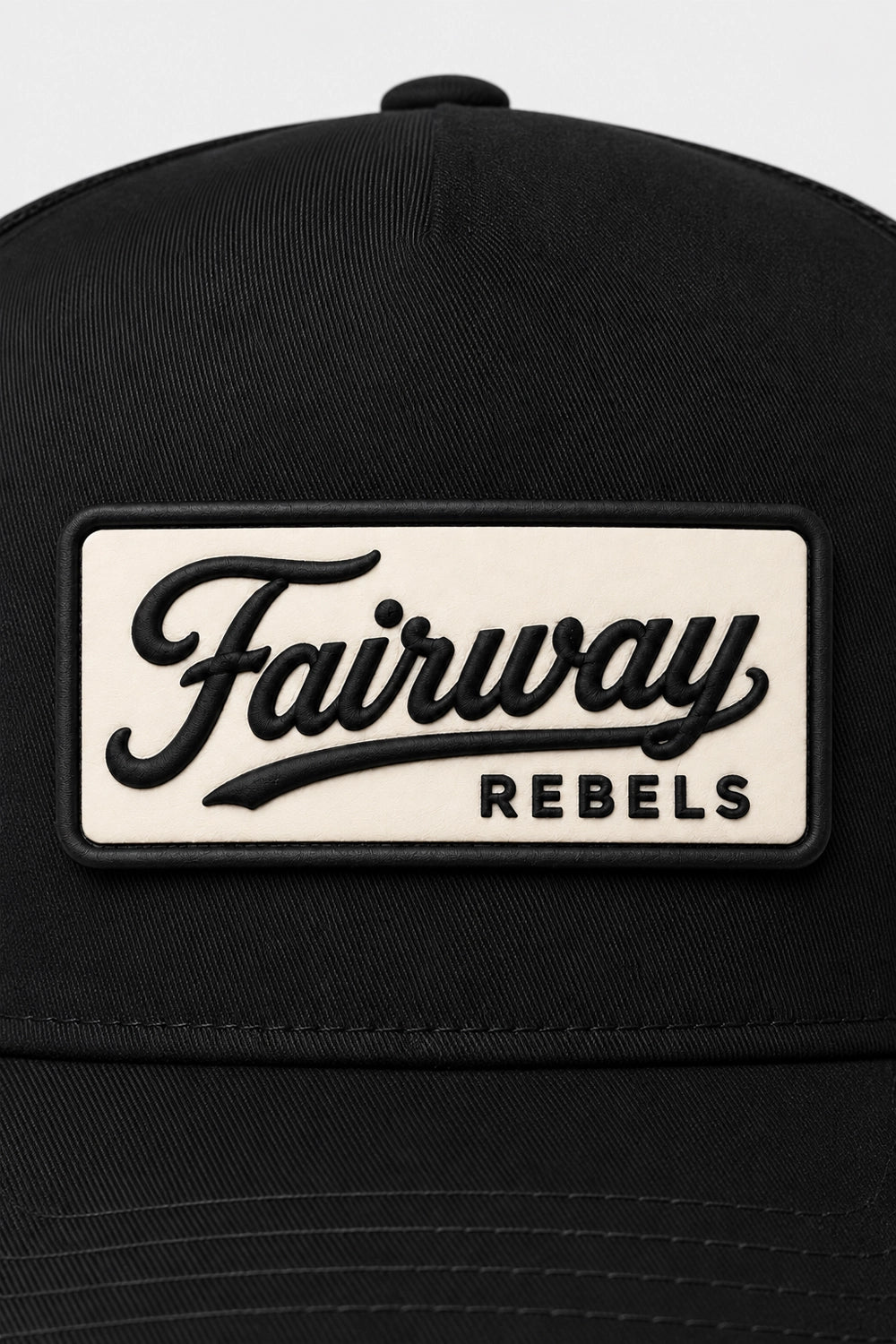 Casquette Noir "Trucker "