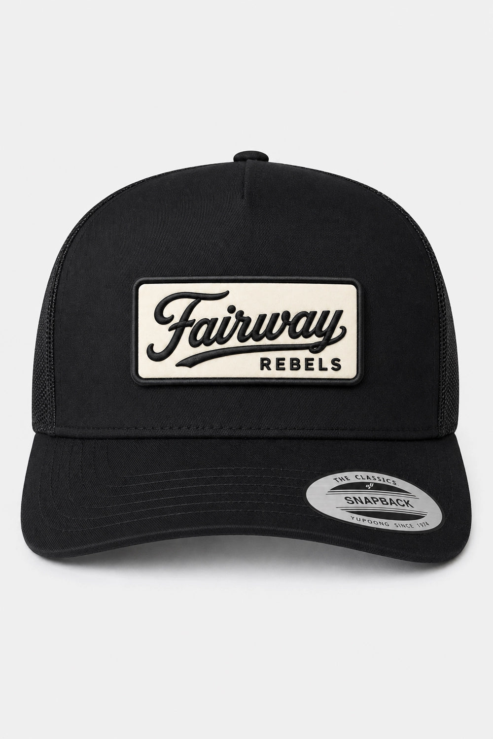 Casquette Noir "Trucker "