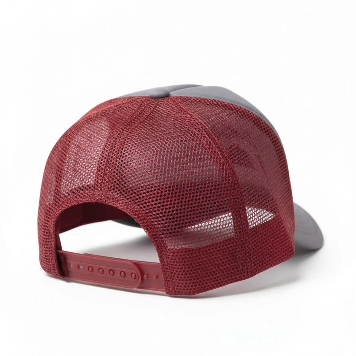 Grey and Burgundy Fairway Rebels Cap