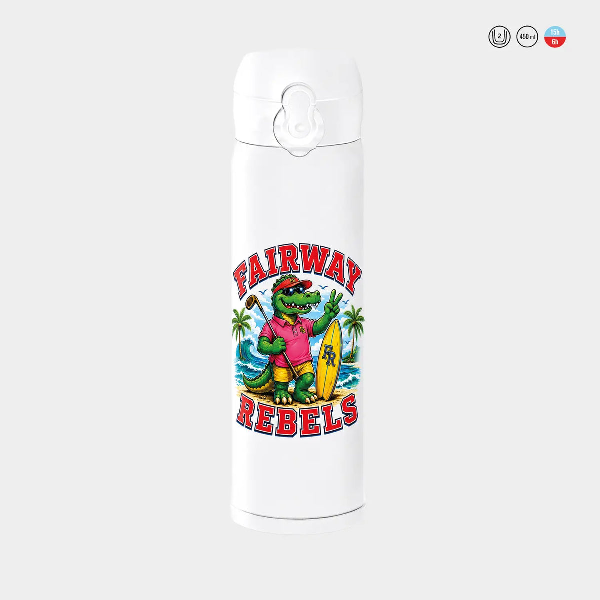 Gator Insulated Water Bottle