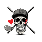 Polo Golf femme  HEART Bleu Marine Fairway Rebels - Fairway Rebels golf