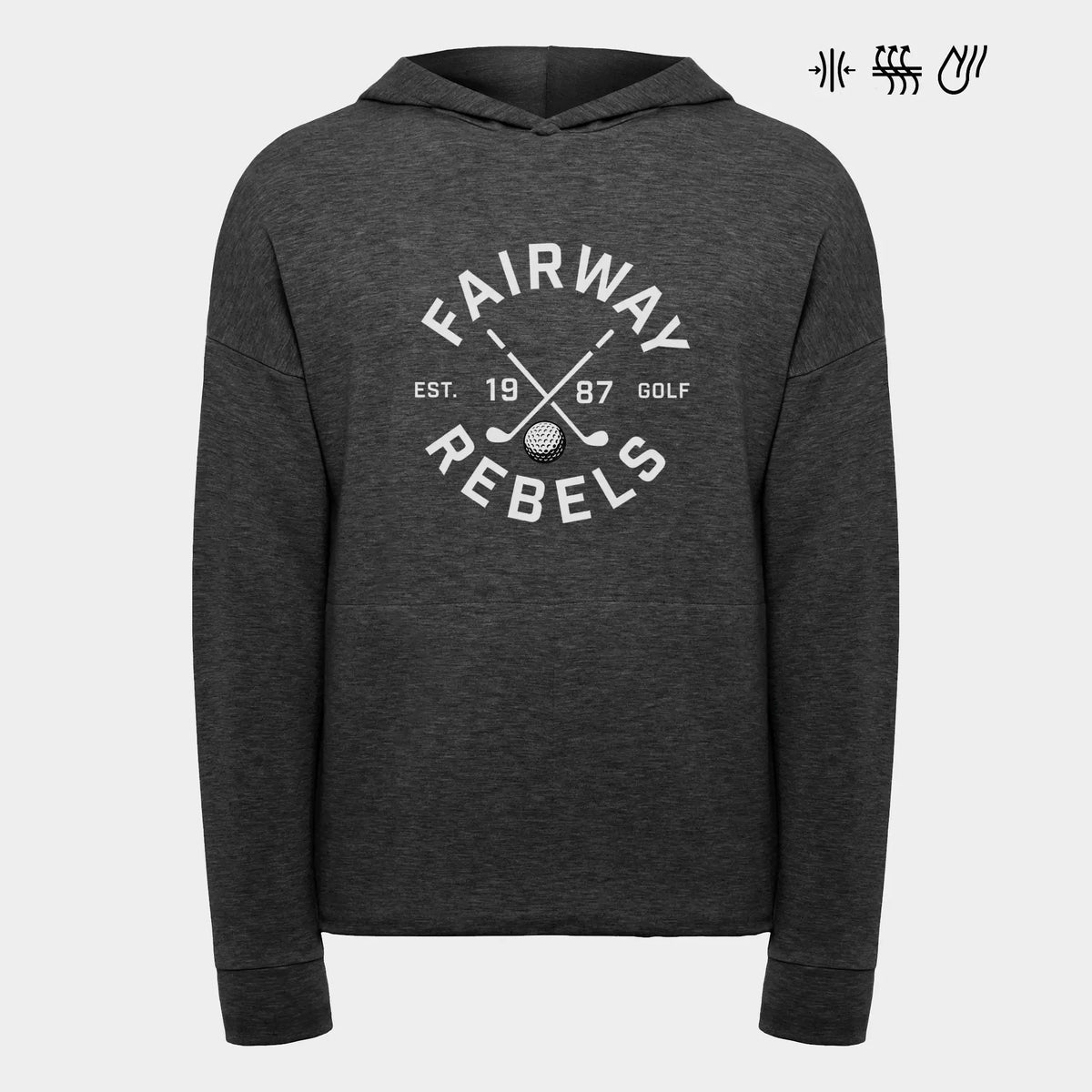 Men's technical golf sweatshirt 1987