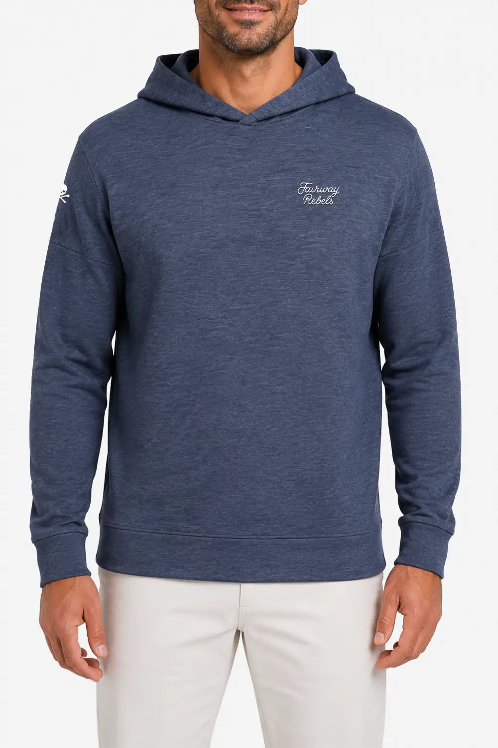 Hoodie golf homme stretch