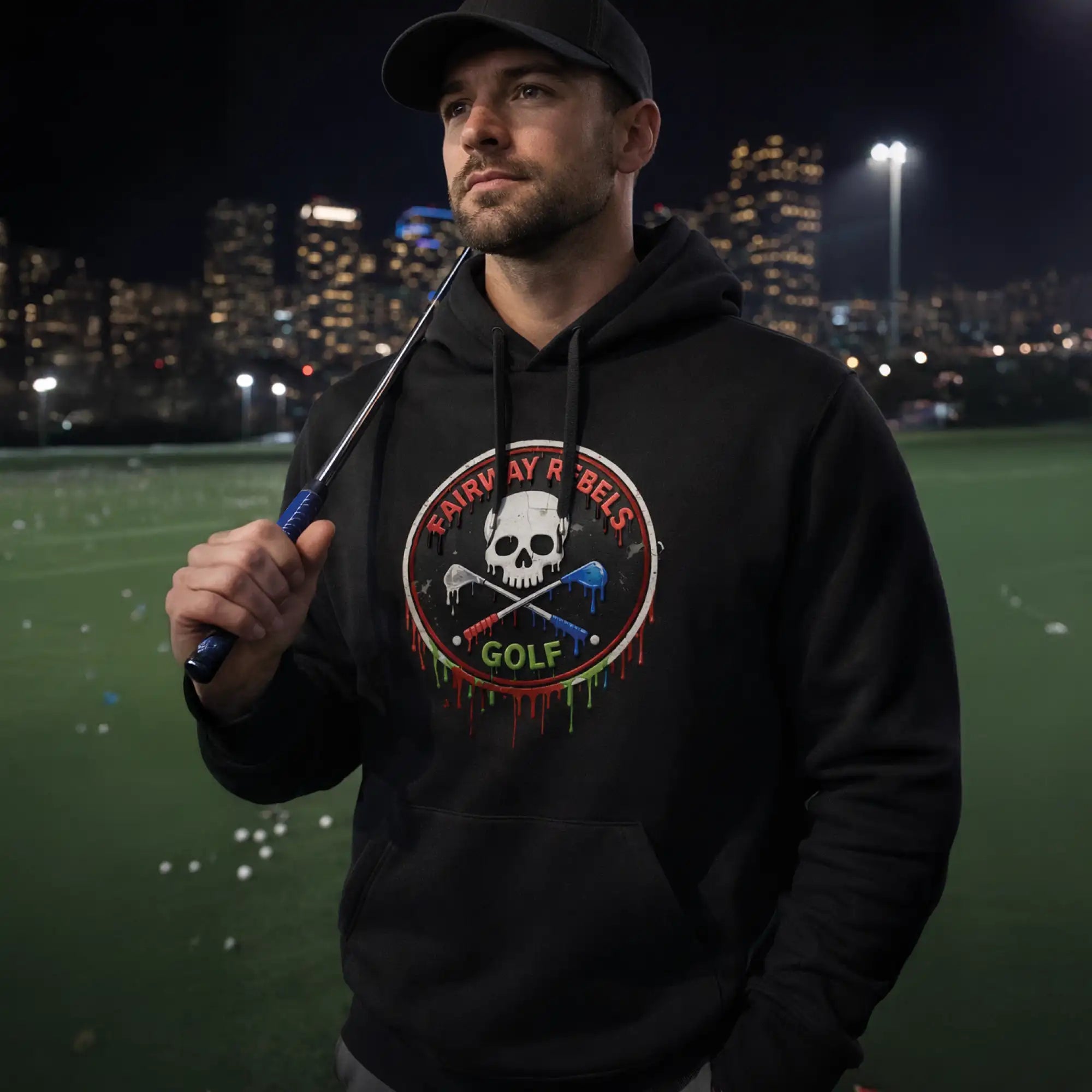 Hoodies Golf Homme Liquid
