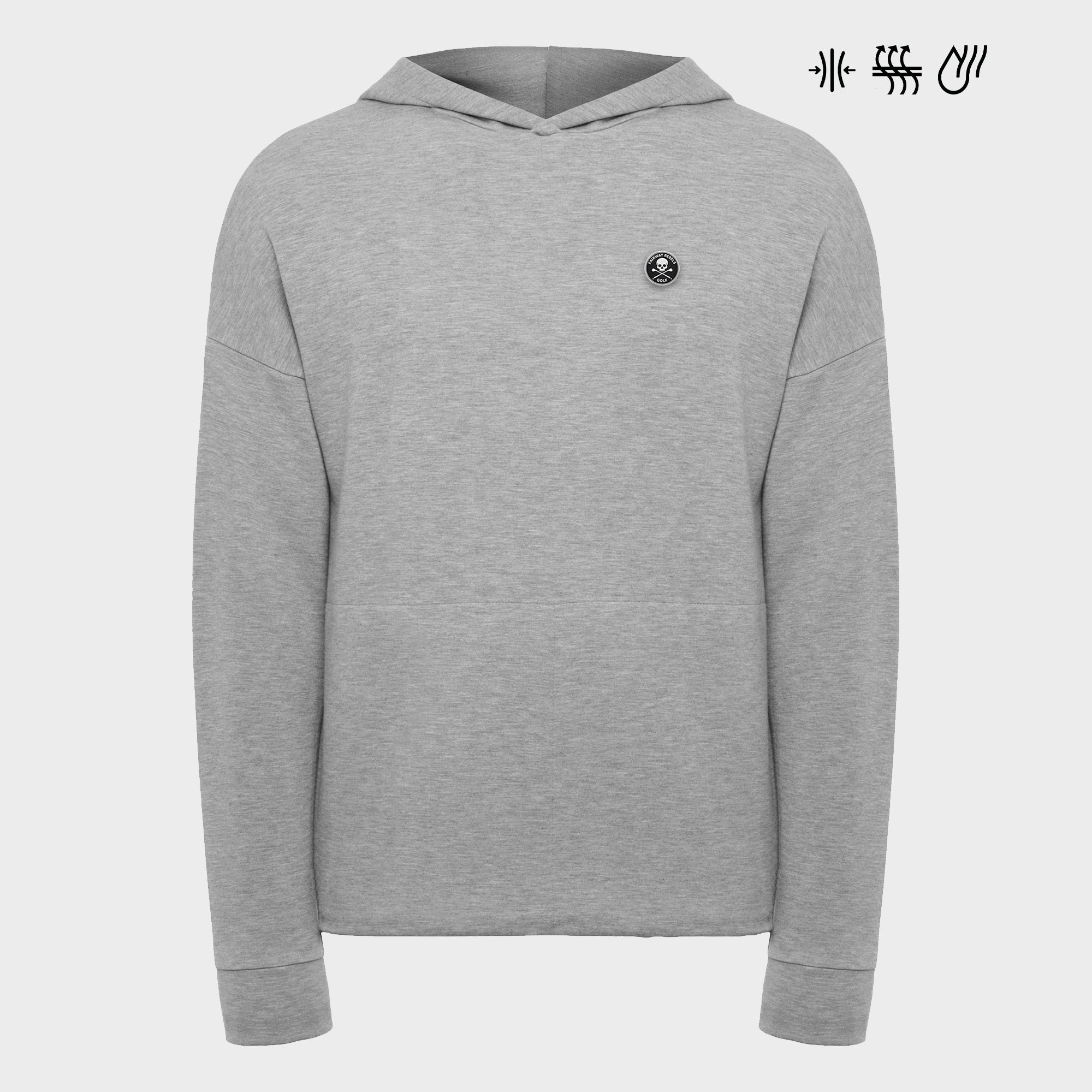 Hoodie golf homme technique - Fairway Rebels-  57.00 EUR