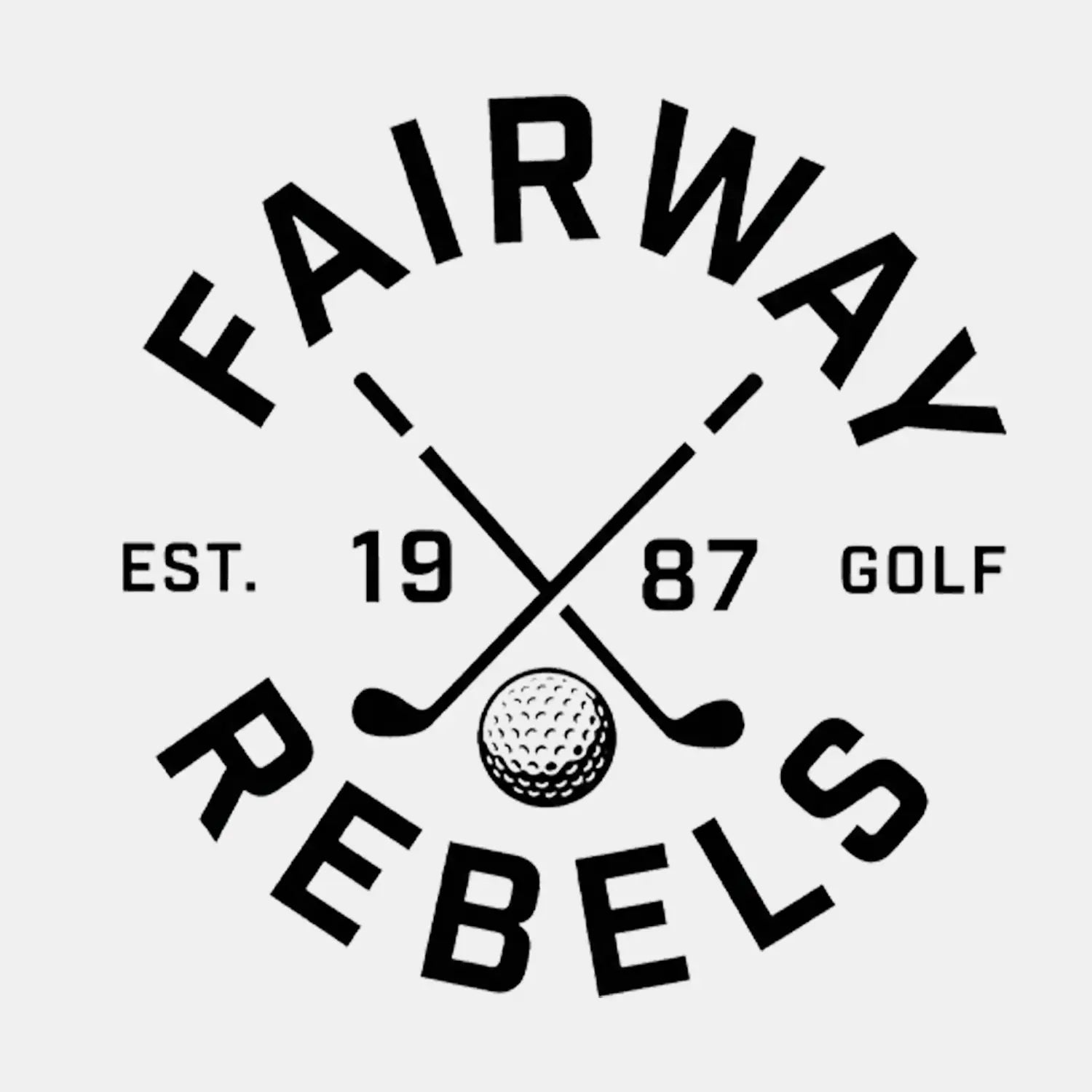 T-shirt Unisexe "1987" - Fairway Rebels