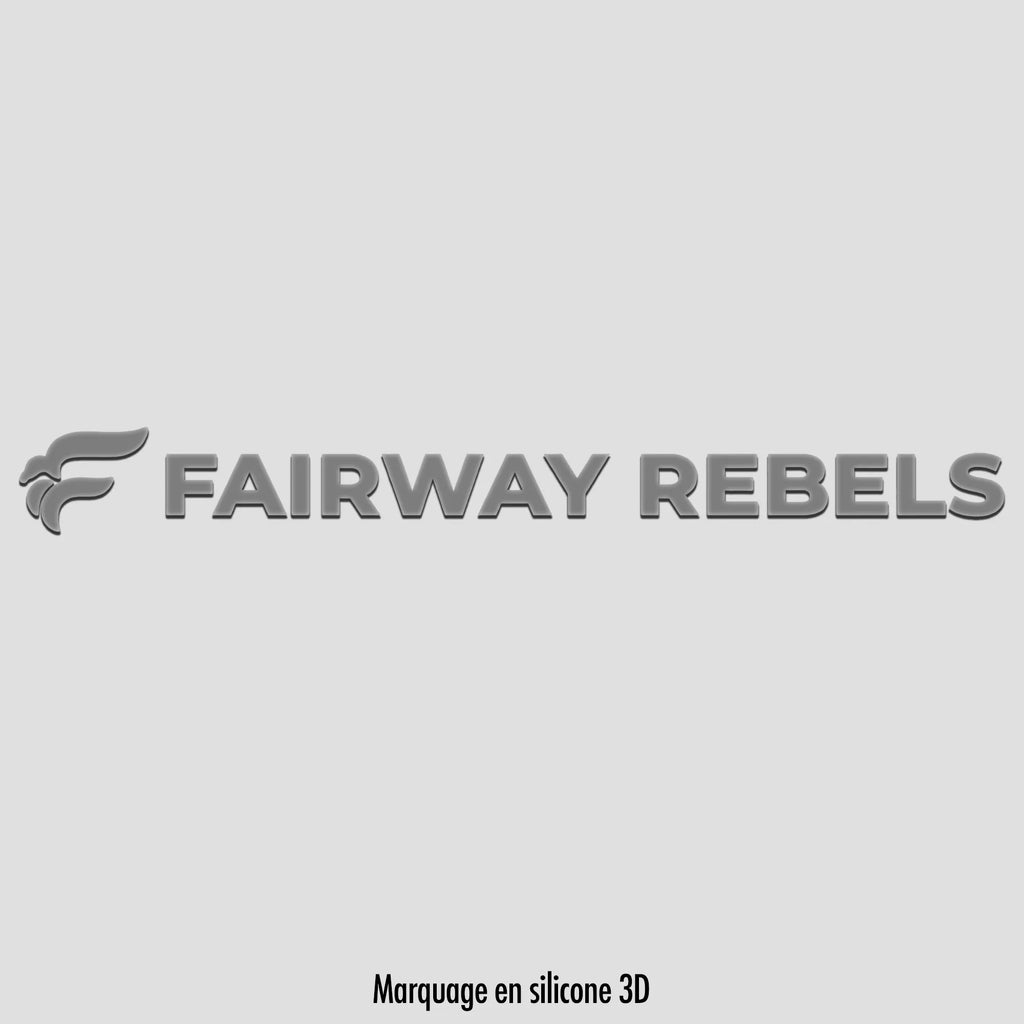 Logo 3d en silicone souple Fairway rebels