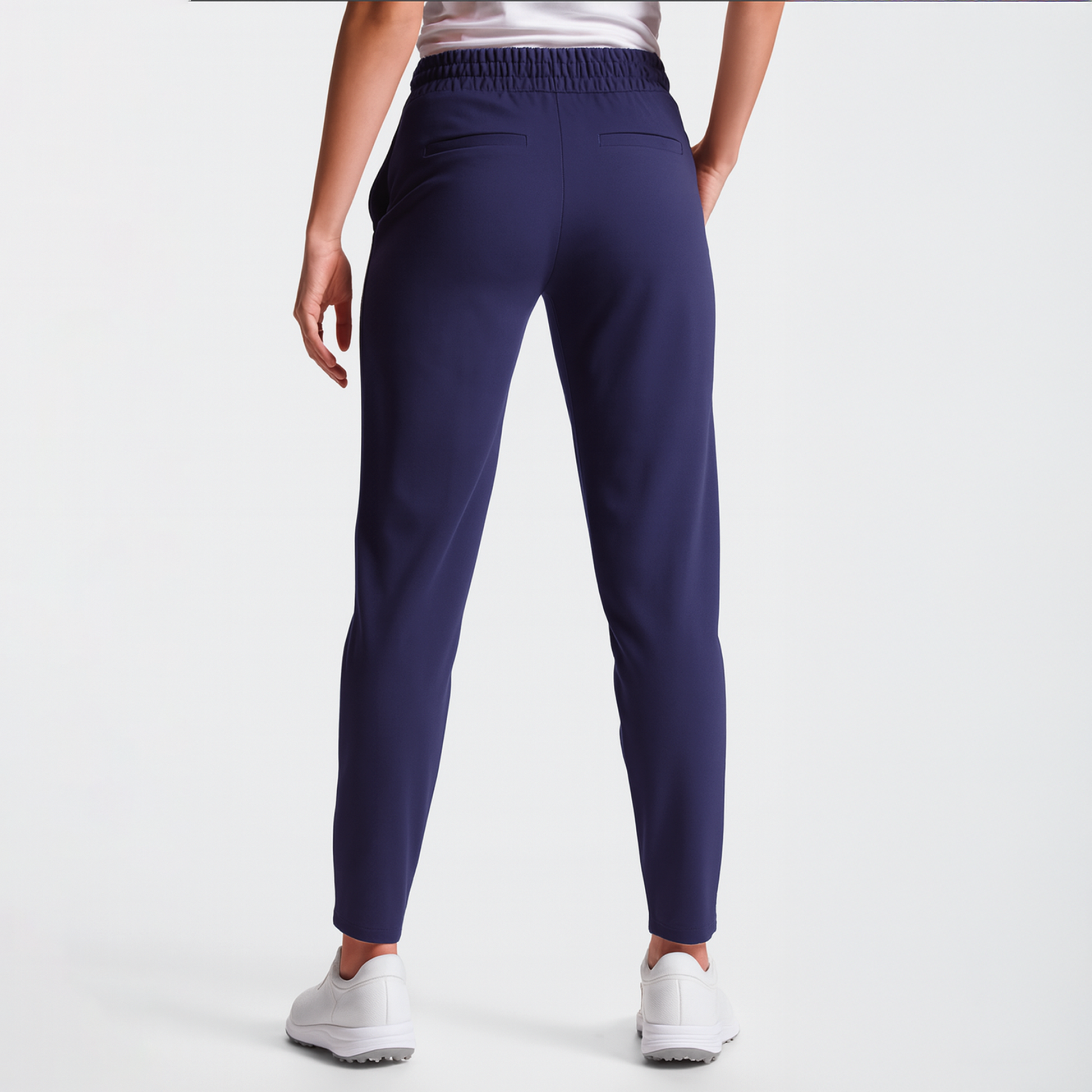Pantalon Golf Femme Bleu Marine