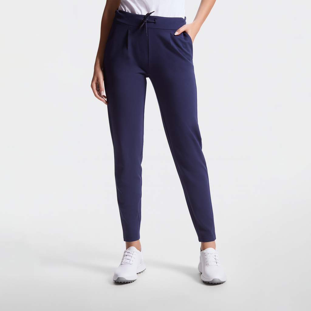 Pantalon Golf Femme Bleu Marine