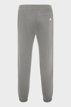 Pantalon de golf homme gris graphite, taille élastique à cordon, bas resserré, logo discret