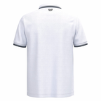 Polo golf homme Blanc liserés Bleu Marine - Fairway Rebels golf