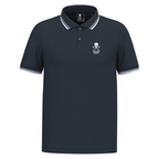Polo golf homme Bleu Marine liserés Blanc - Fairway Rebels golf