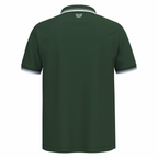 Polo golf homme Vert liserés Blanc - Fairway Rebels golf