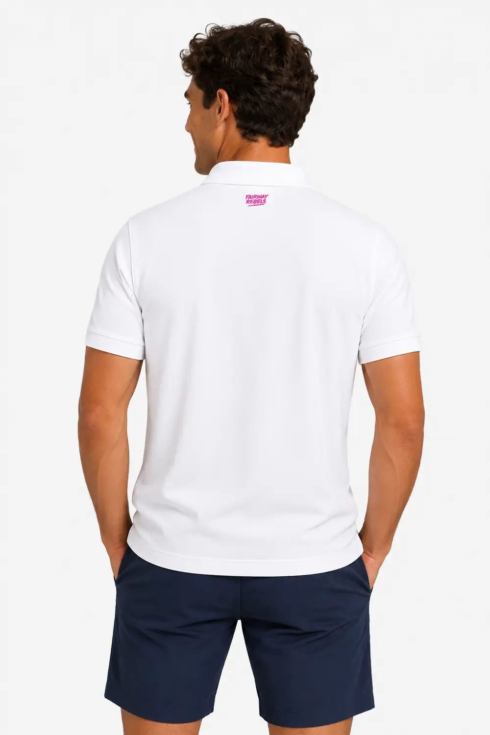 Polo Golf Homme Flamingo Rebel