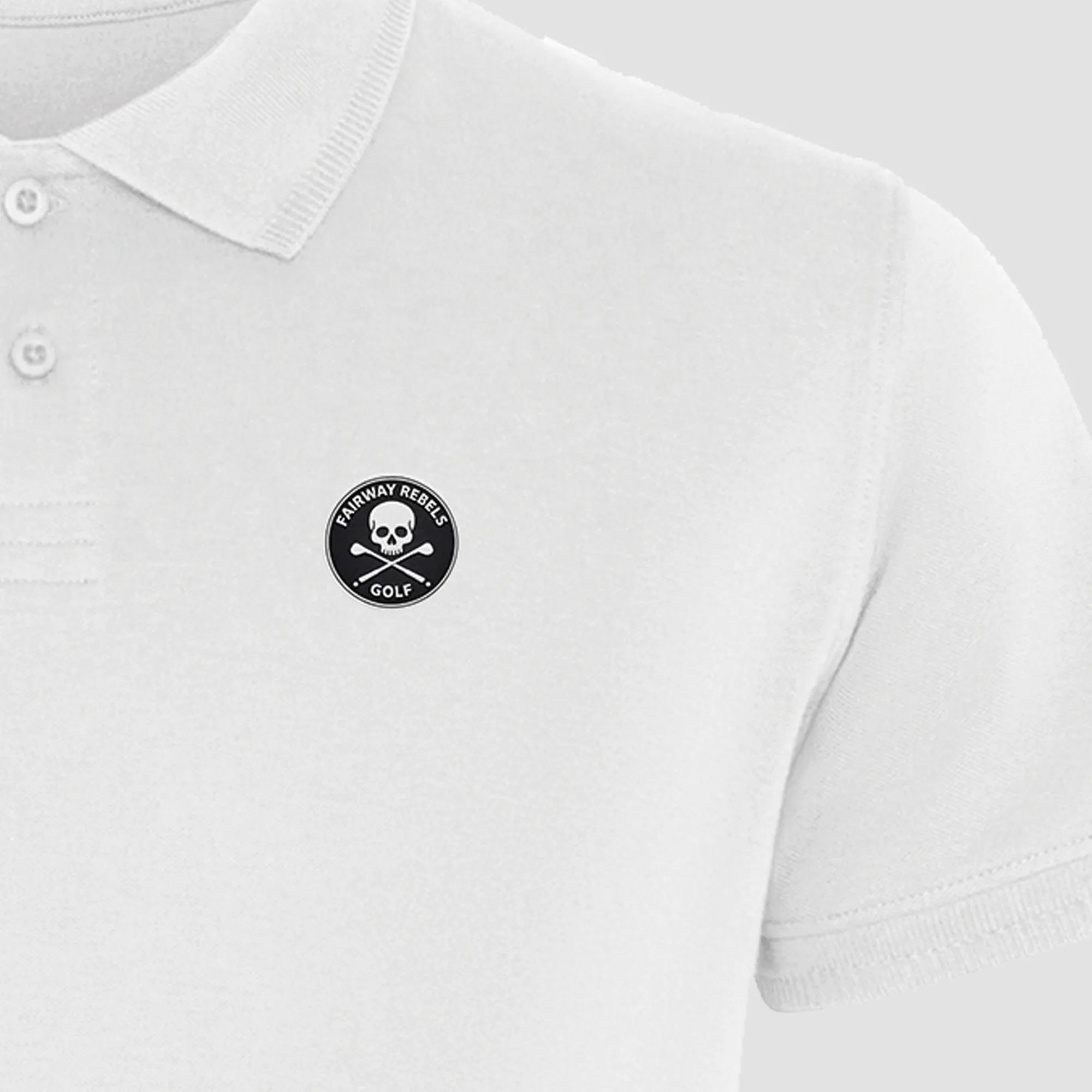 Polo Golf Homme Stretch Coton Skull - Fairway Rebels