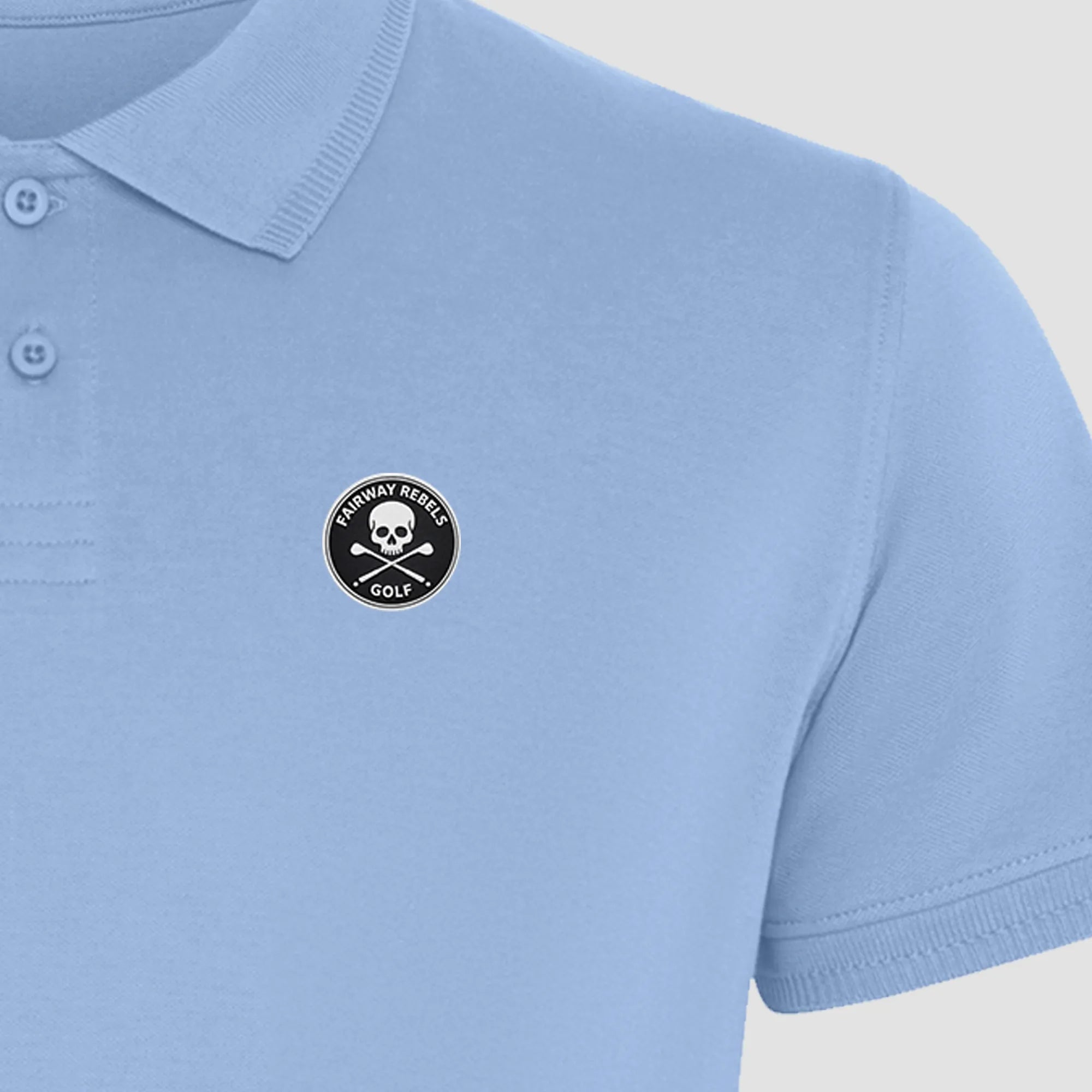 Polo Golf Homme Stretch Coton Skull - Fairway Rebels