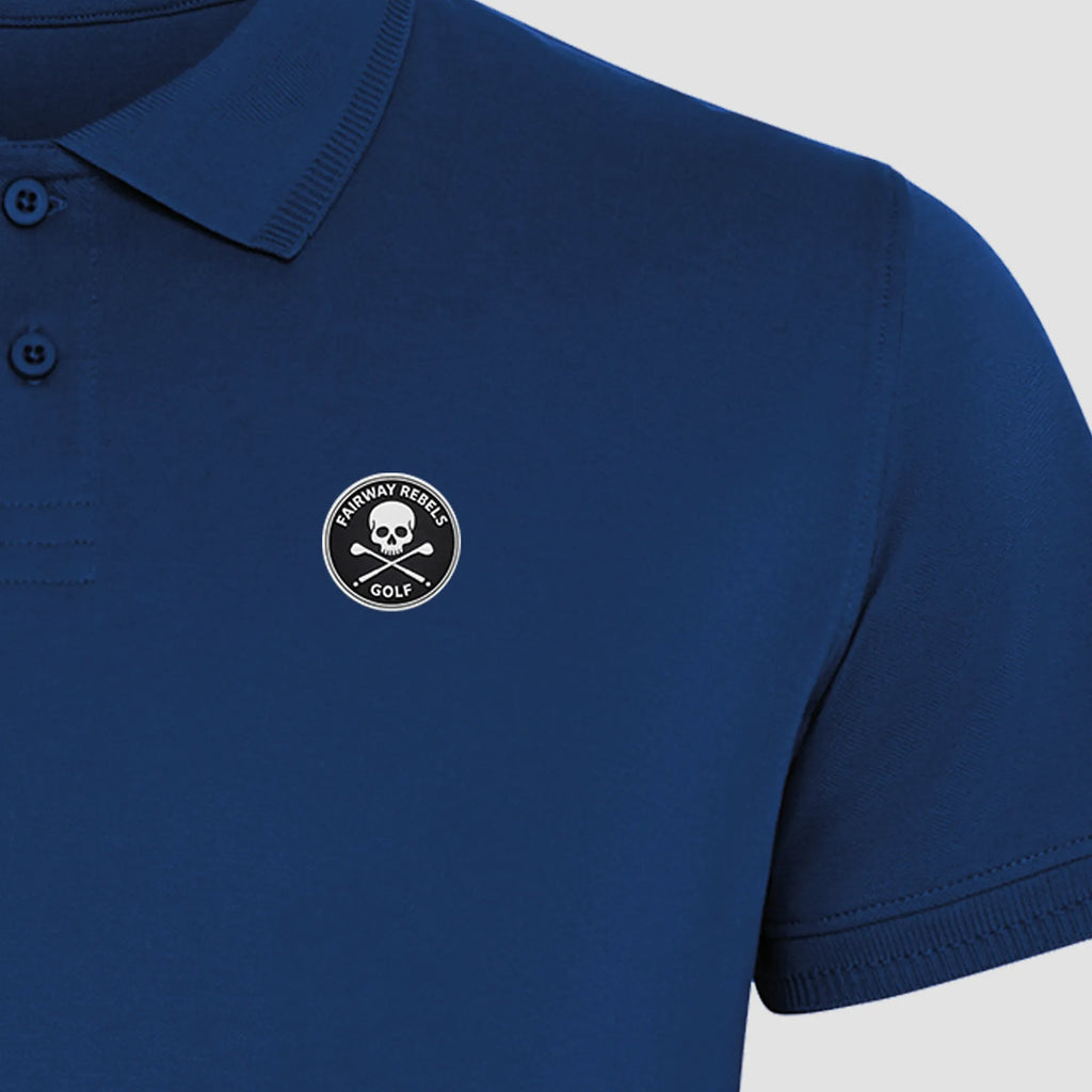 Polo Golf Homme Stretch Coton Skull - Fairway Rebels