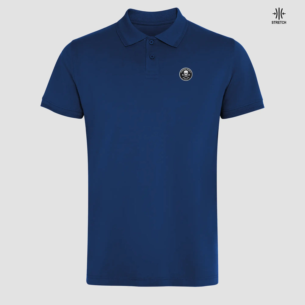 Polo Golf Homme Stretch Coton Skull - Fairway Rebels
