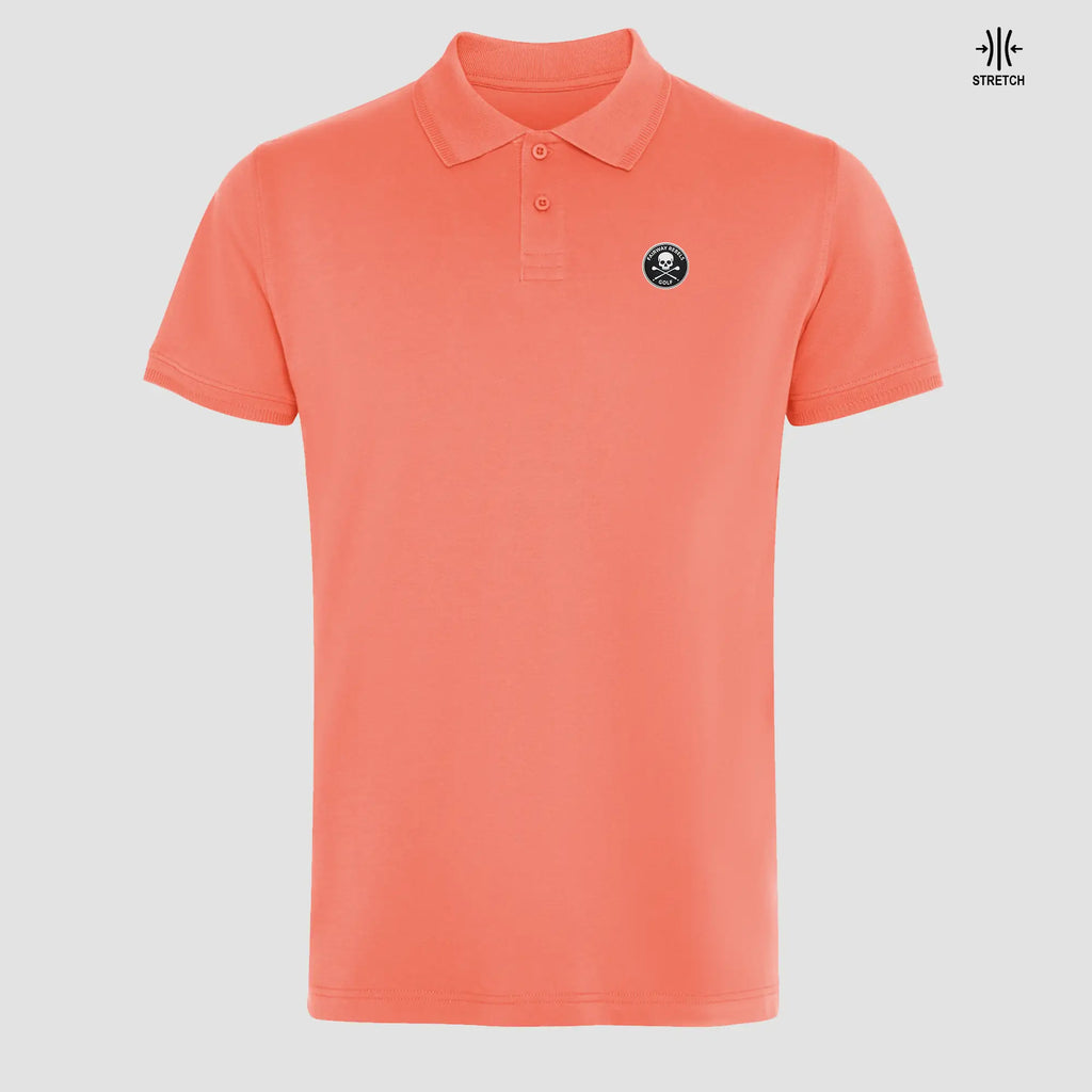 Polo Golf Homme Stretch Coton Skull - Fairway Rebels
