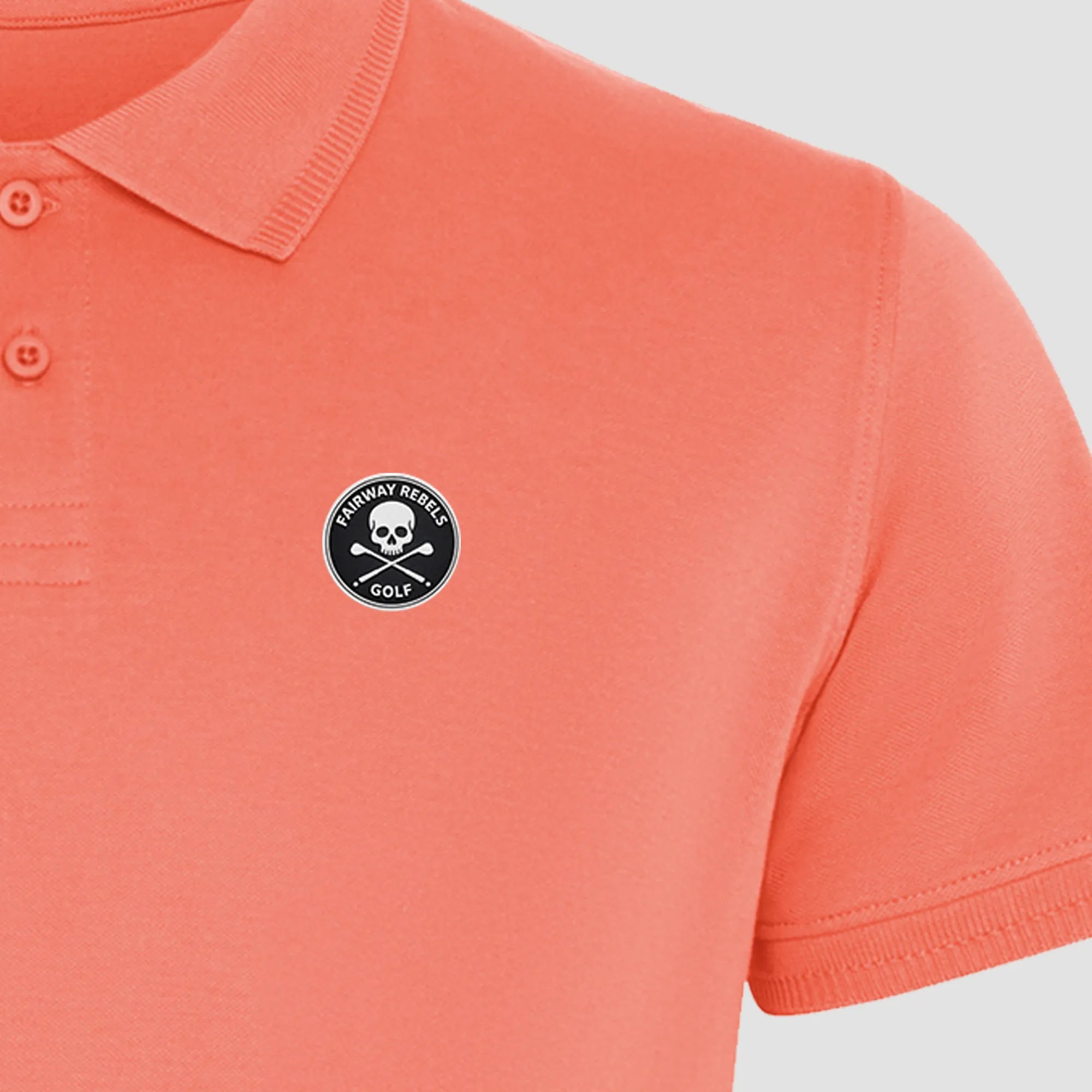 Polo Golf Homme Stretch Coton Skull - Fairway Rebels