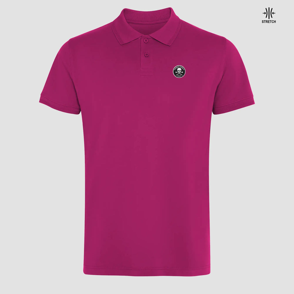 Polo Golf Homme Stretch Coton Skull - Fairway Rebels