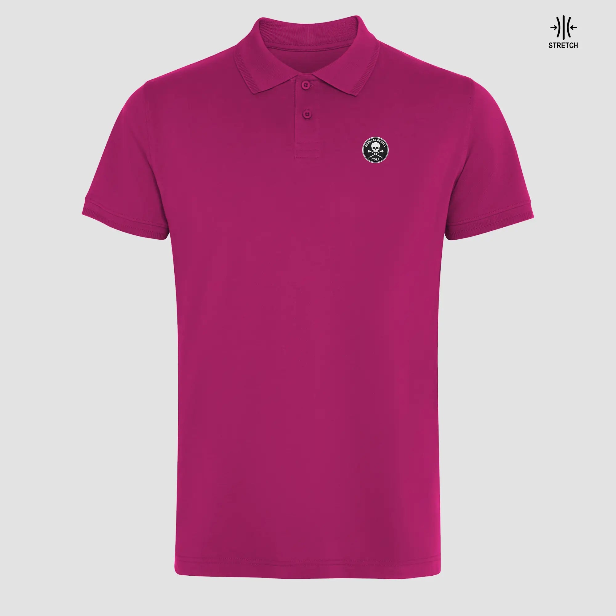 Polo Golf Homme Stretch Coton Skull - Fairway Rebels