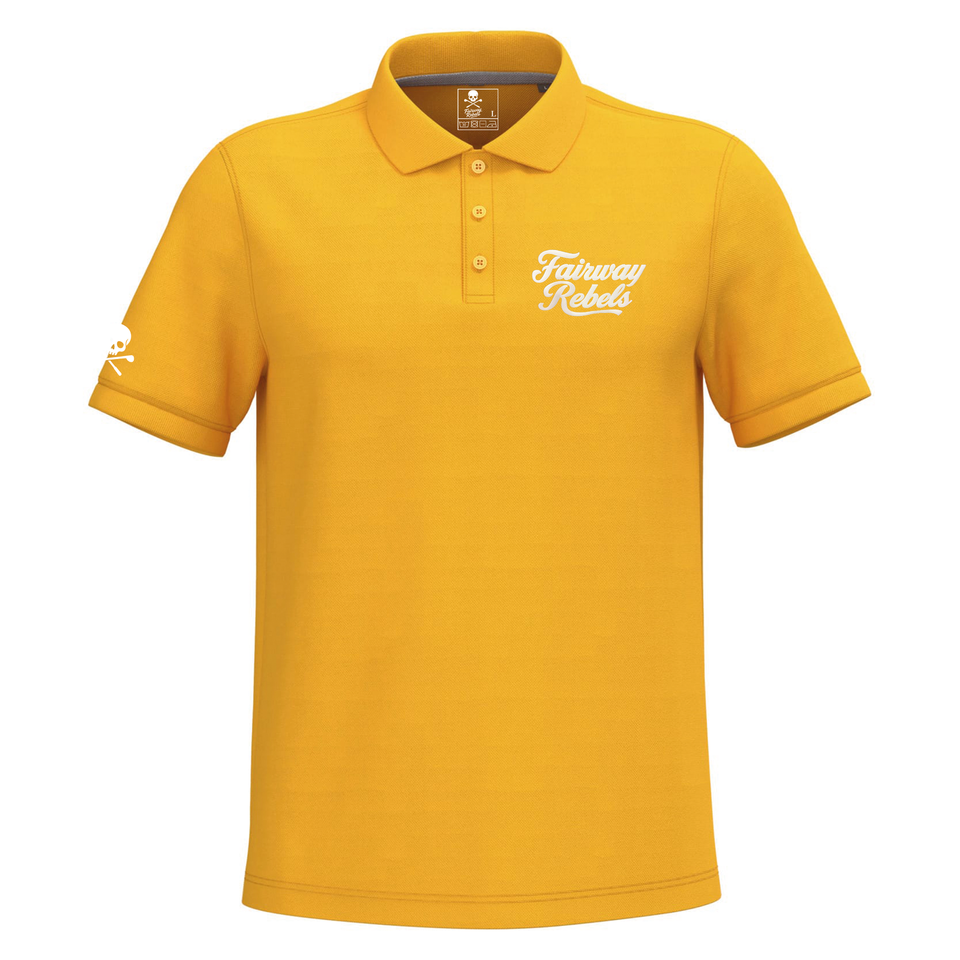 Polo homme Jaune Fairway Rebels Lifestyle J44