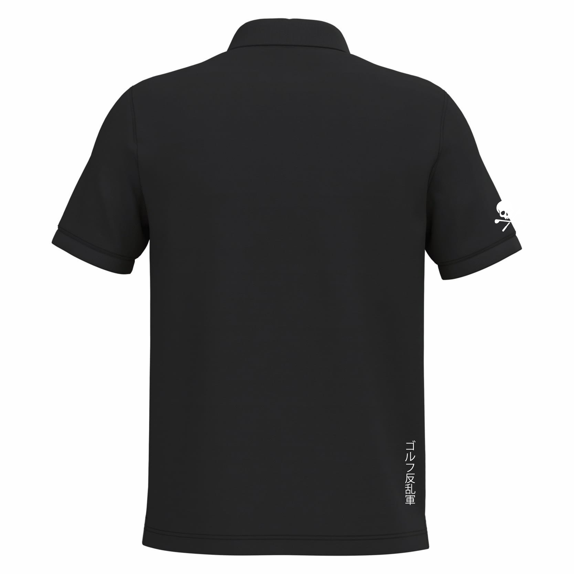 Polo homme Noir Fairway Rebels Lifestyle J44