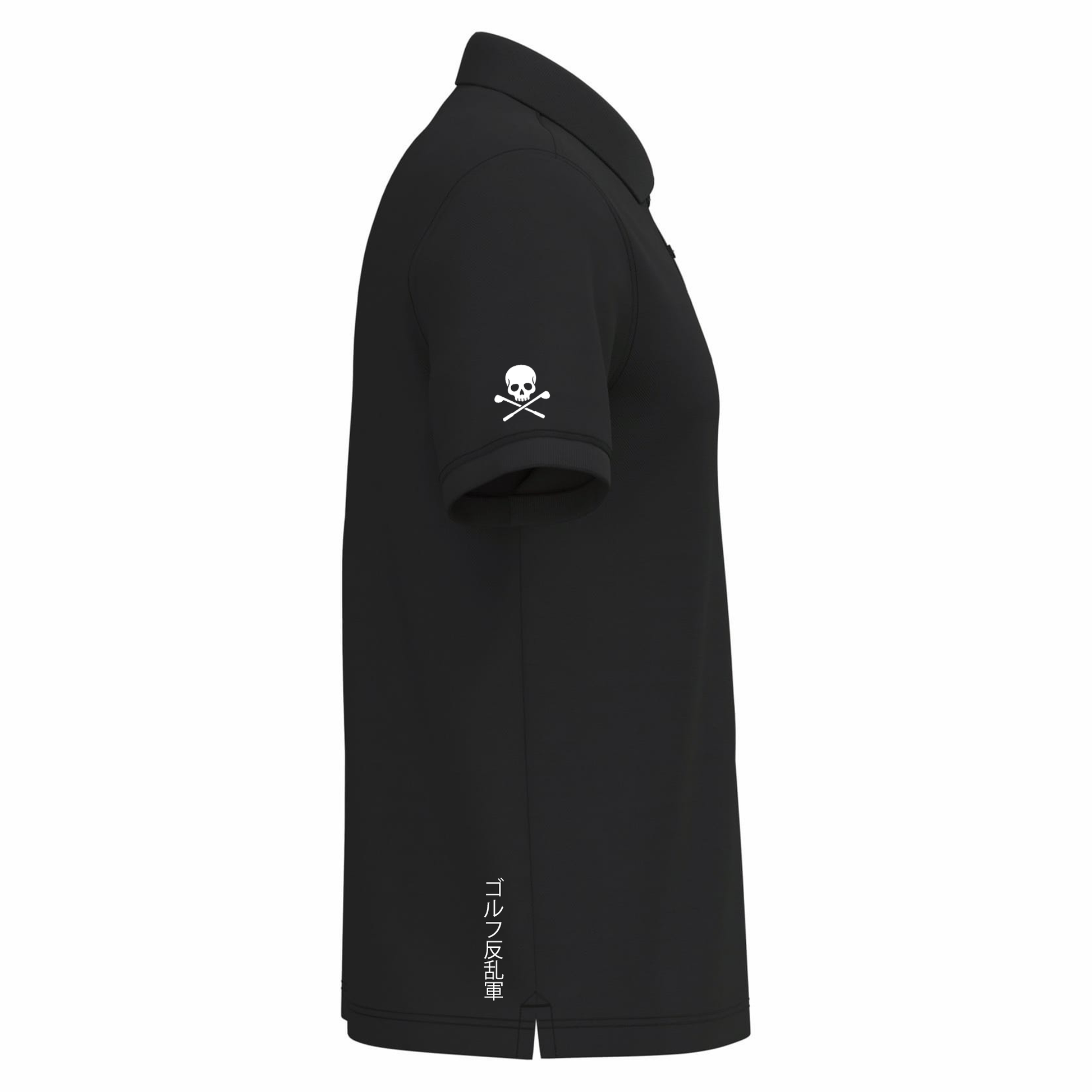 Polo homme Noir Fairway Rebels Lifestyle J44