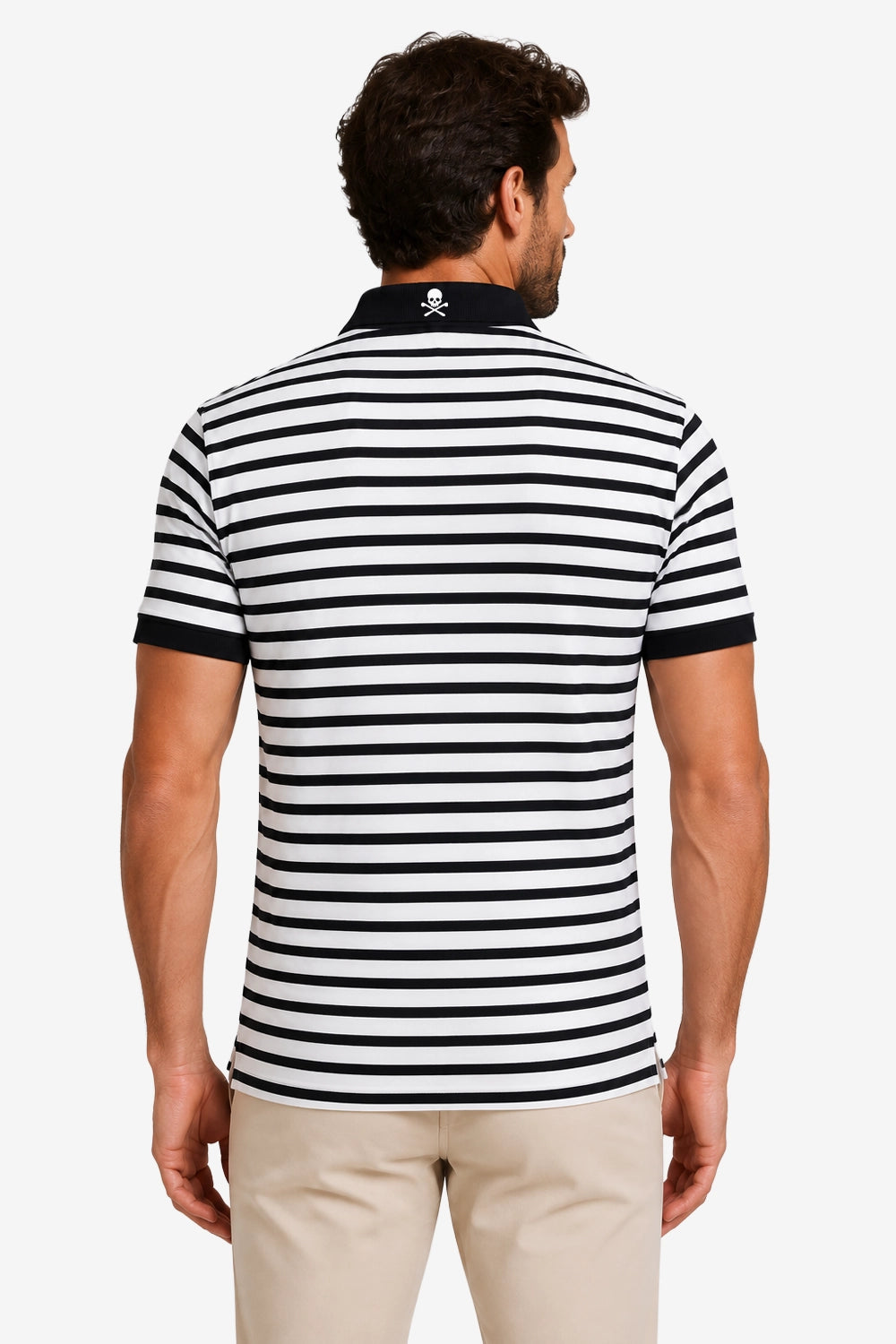 Polo Golf Homme Strip Jersey