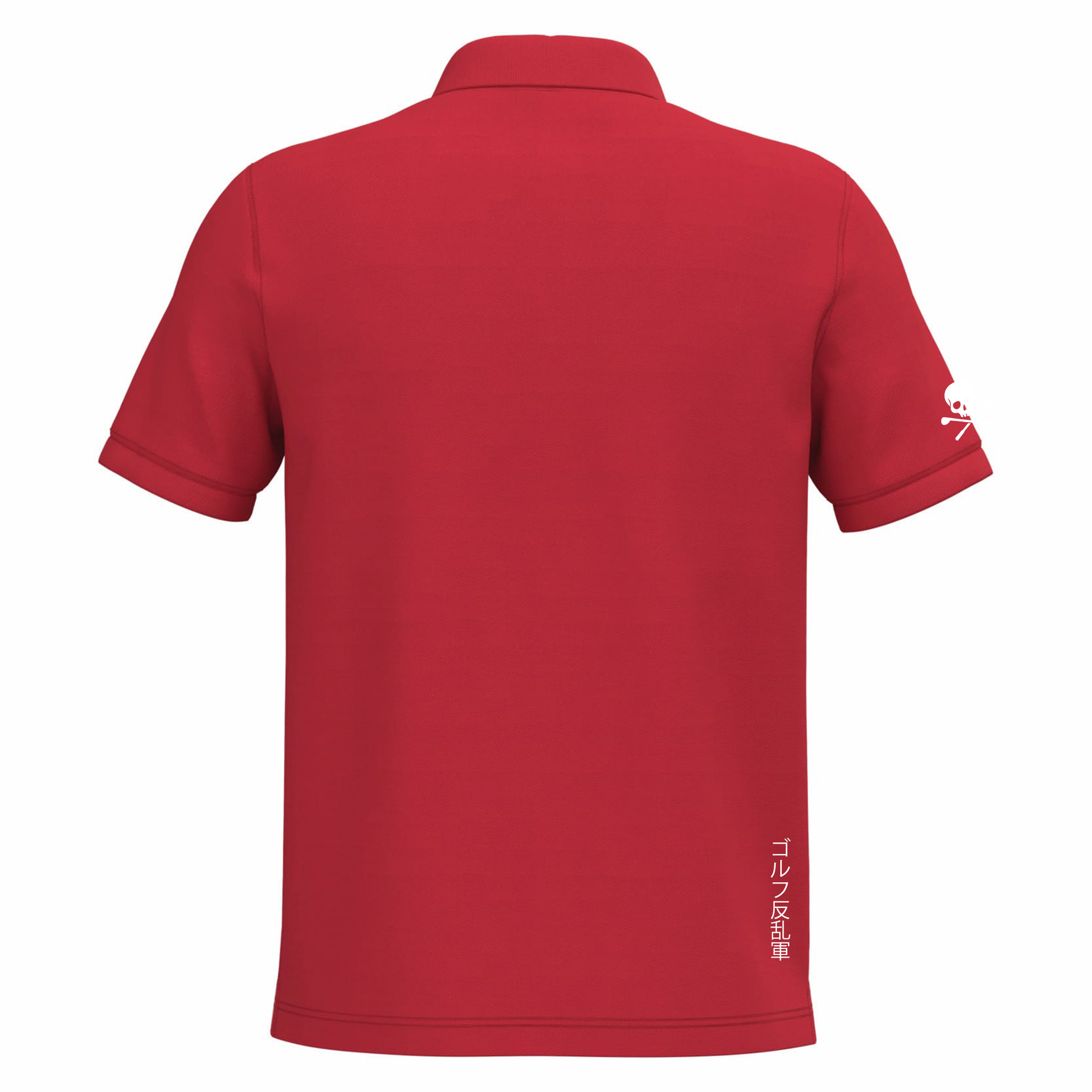Polo homme Rouge Fairway Rebels Lifestyle J44