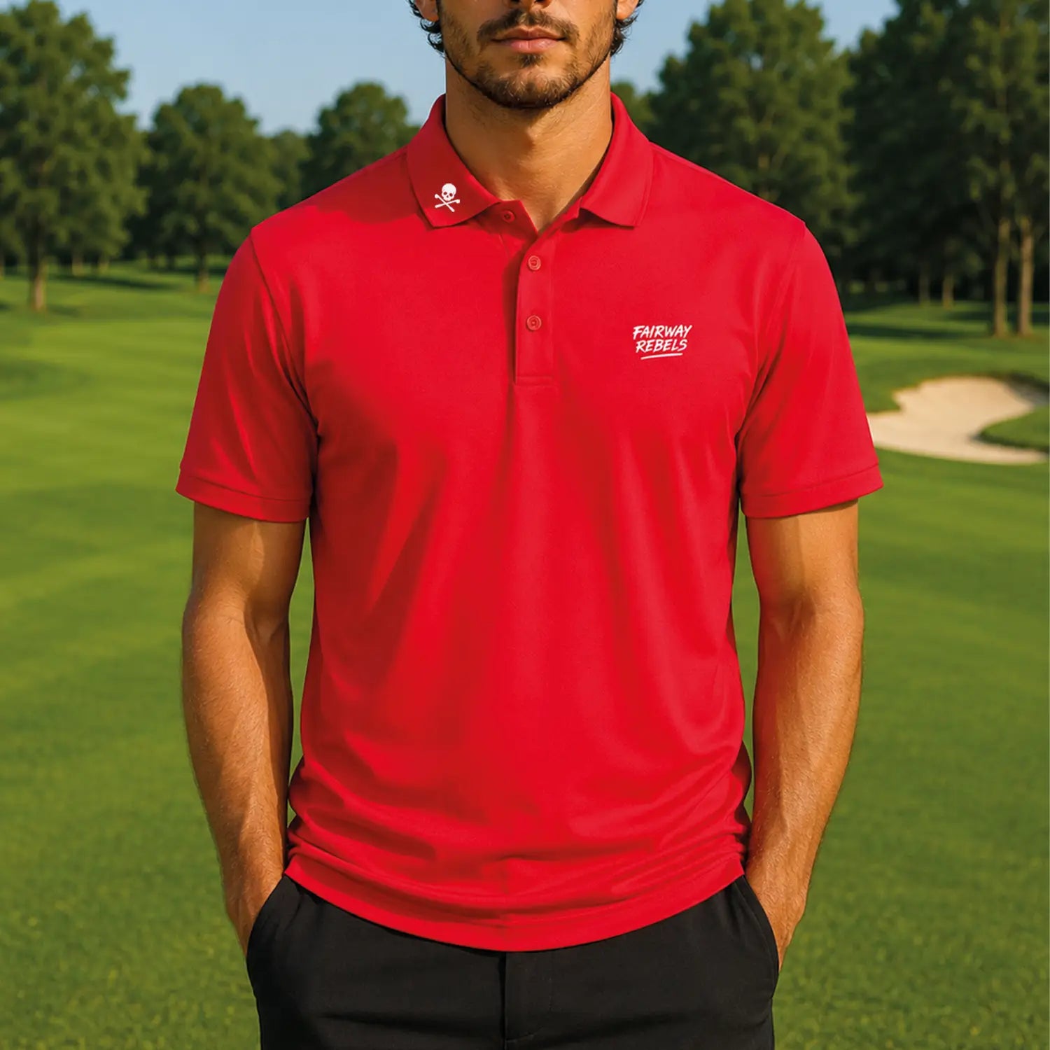 Polo Golf Homme Coton Maille Piqué
