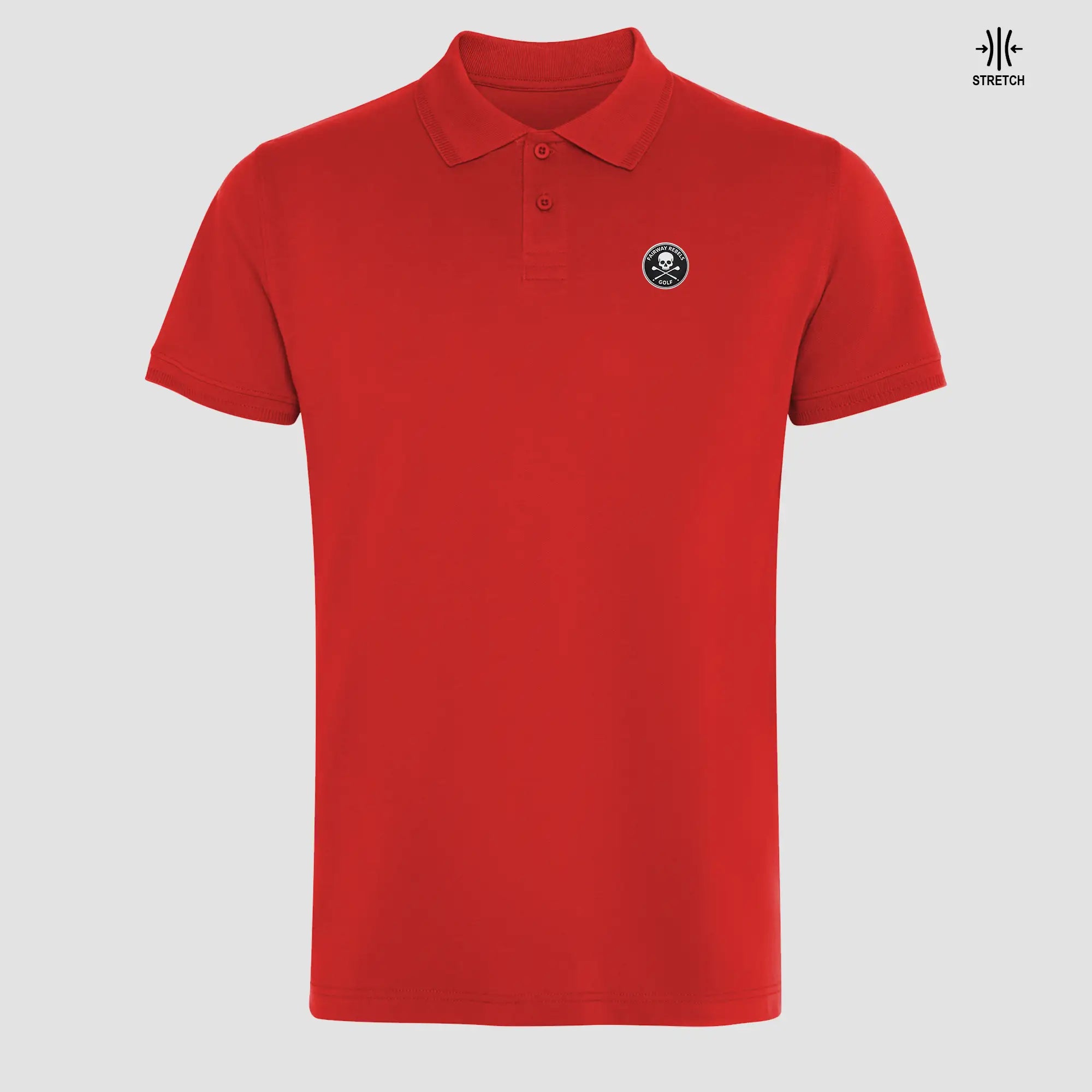 Polo Golf Homme Stretch Coton Skull - Fairway Rebels