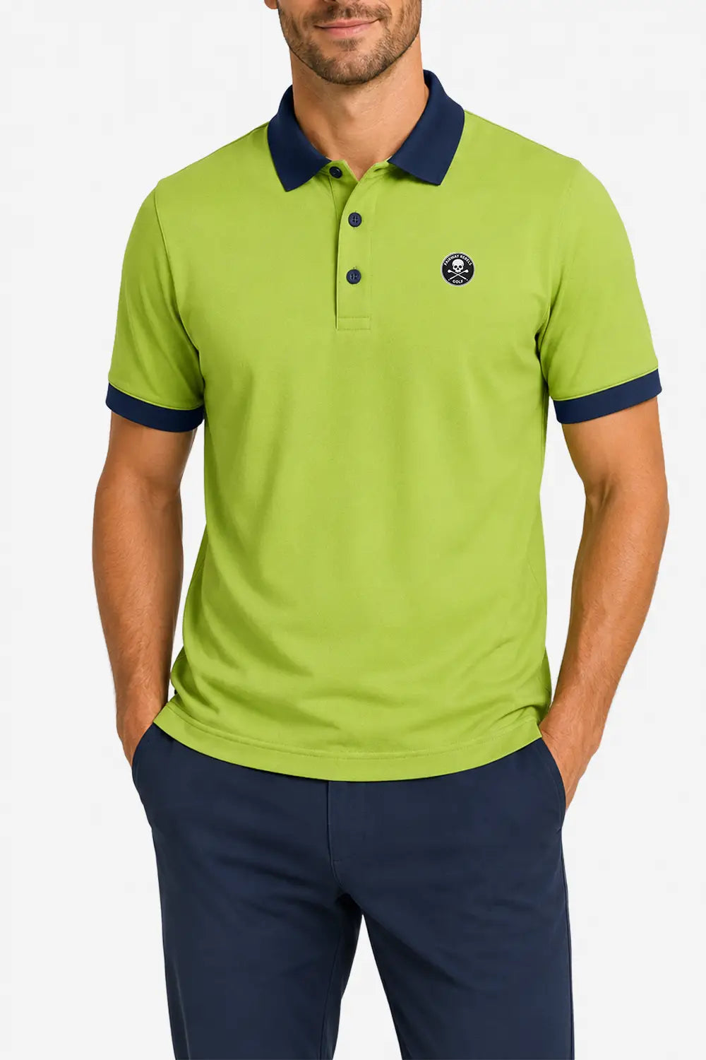 Men's Piqué Knit Golf Polo
