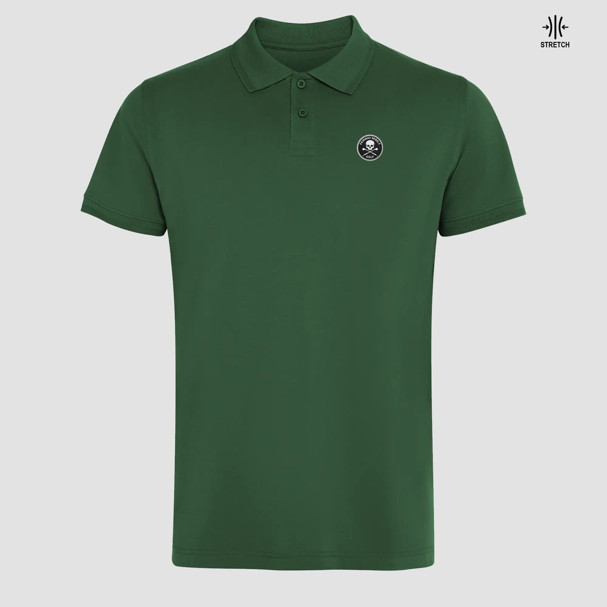 Polo Golf Homme Stretch Coton Skull - Fairway Rebels