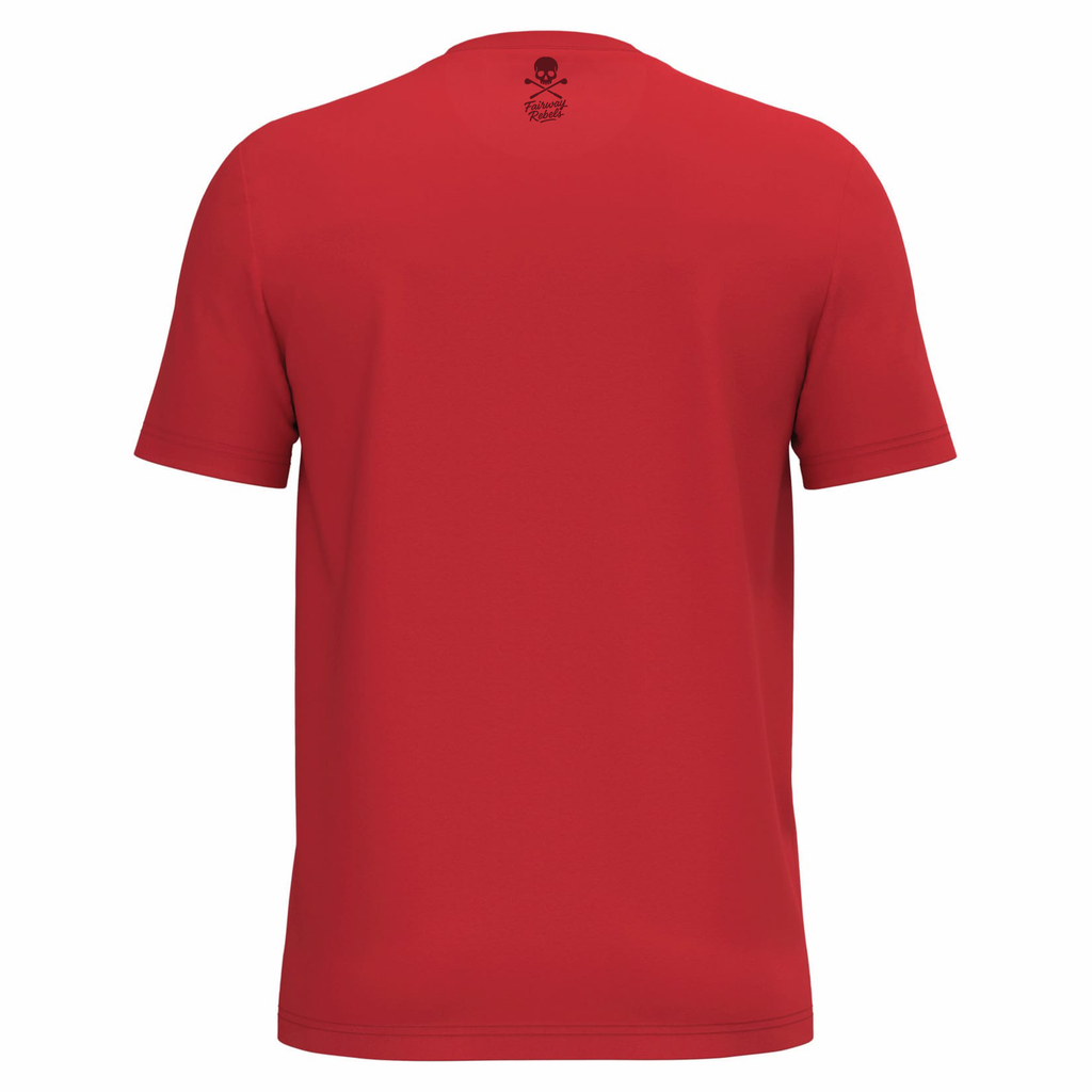 T-Shirt Éco Responsable Poppy Red - Fairway Rebels - Fairway Rebels golf