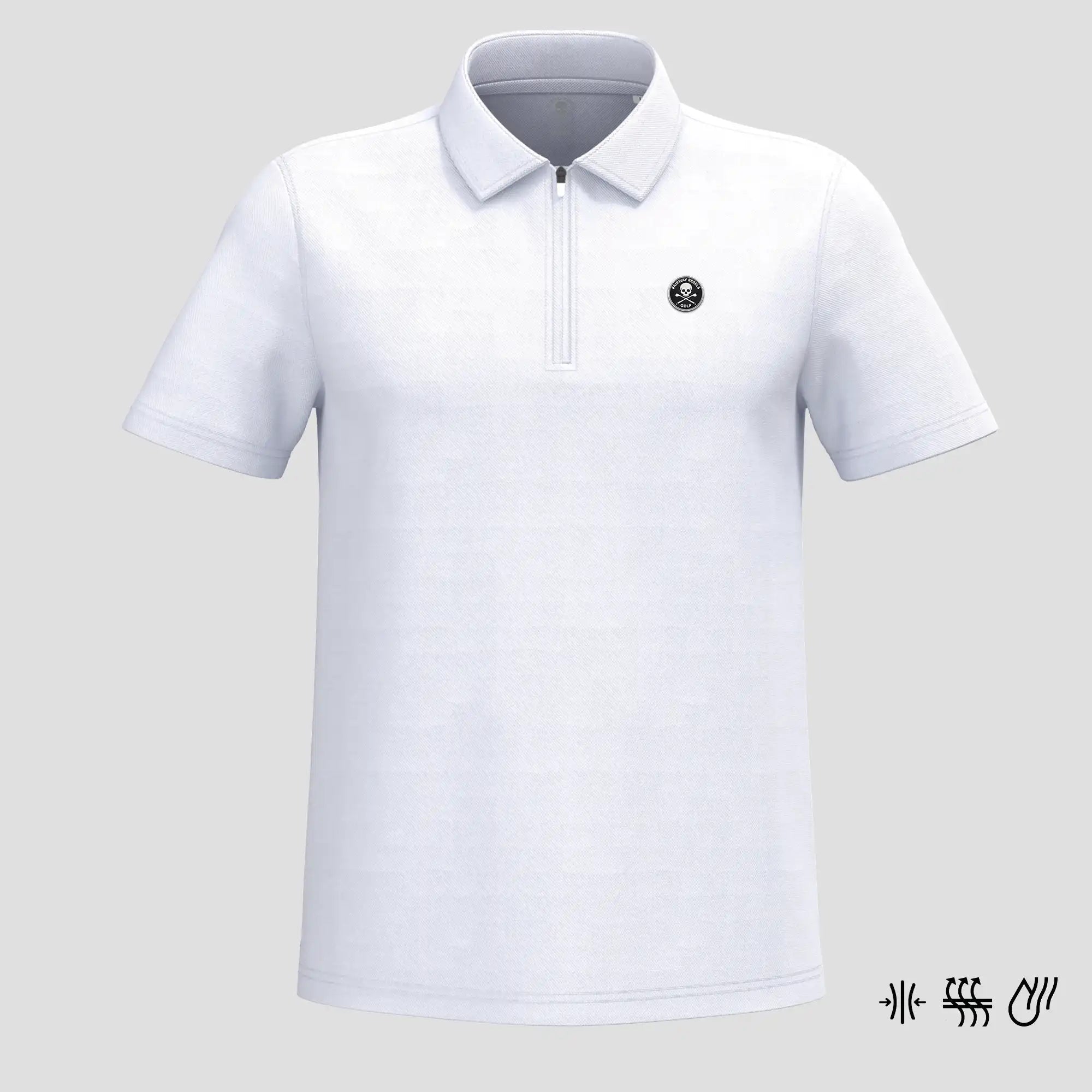 Polo Golf homme Technique 1/4 zip - Fairway Rebels-  54.00 EUR